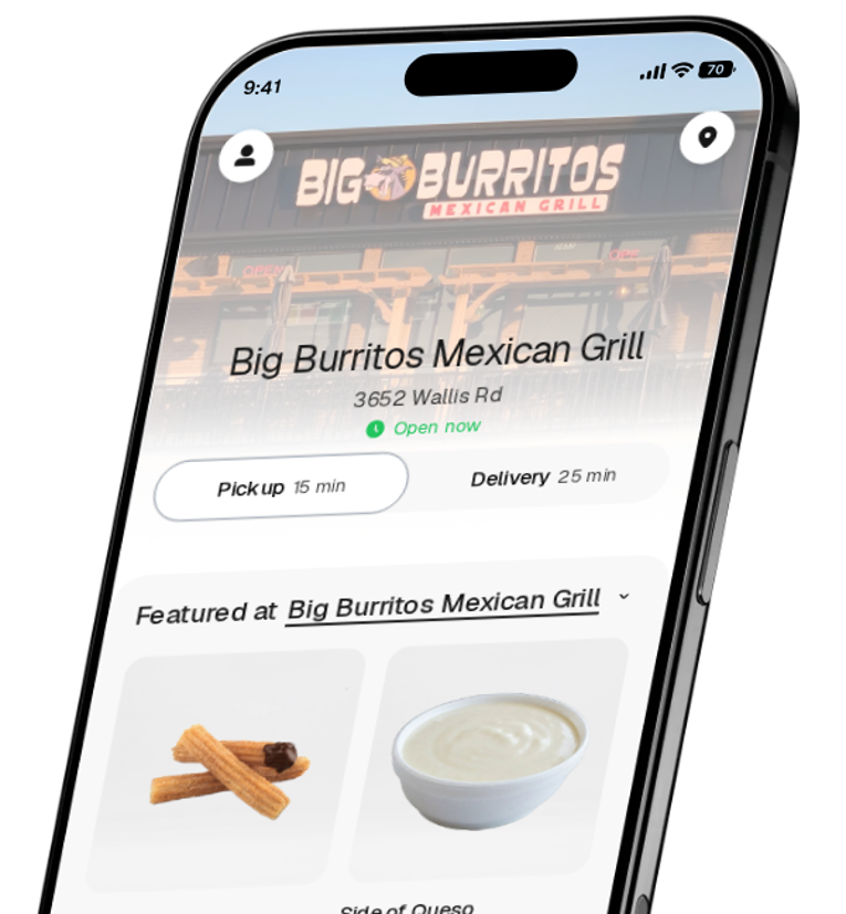 Big Burritos Mexican Grill app preview